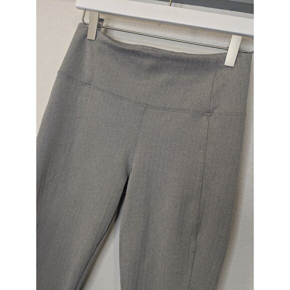 ATHLETA Delancey Herringbone Tights Work Pants Beige Womens Size Small - Picture 8 of 8